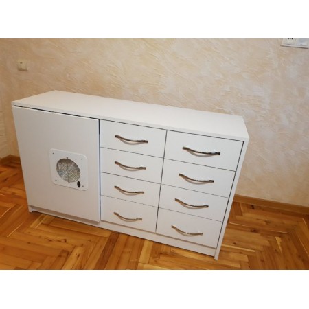 Угловой маникюрный стол А-55